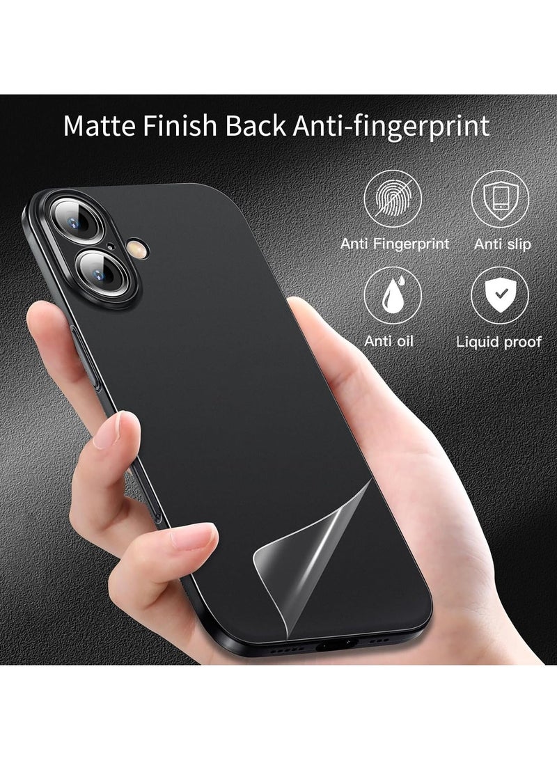 JAJEEK Dataroad iPhone 16 Plus Slim Case – 0.2mm Paper-Thin Lightweight Case, Matte Finish PP Back Cover, Anti-Fingerprint & Yellowing Protection, Ultra-Slim Design, Compatible with iPhone 16 Plus 6.7 Inch - Image 4