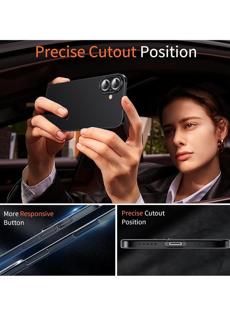 JAJEEK Dataroad iPhone 16 Plus Slim Case – 0.2mm Paper-Thin Lightweight Case, Matte Finish PP Back Cover, Anti-Fingerprint & Yellowing Protection, Ultra-Slim Design, Compatible with iPhone 16 Plus 6.7 Inch - Image 5