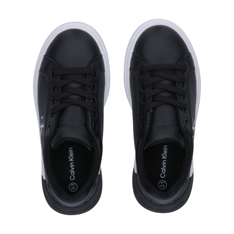 كالفن كلاين جينز حذاء رياضي دانتيل قصير برباط - Image 4
