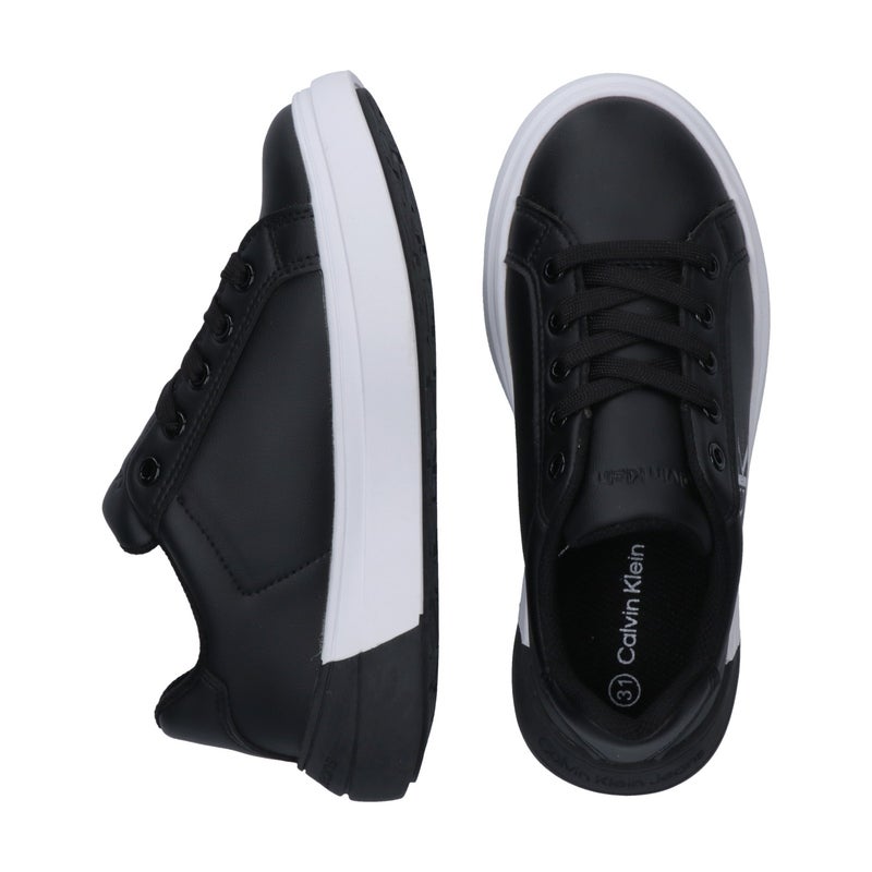 كالفن كلاين جينز حذاء رياضي دانتيل قصير برباط - Image 5