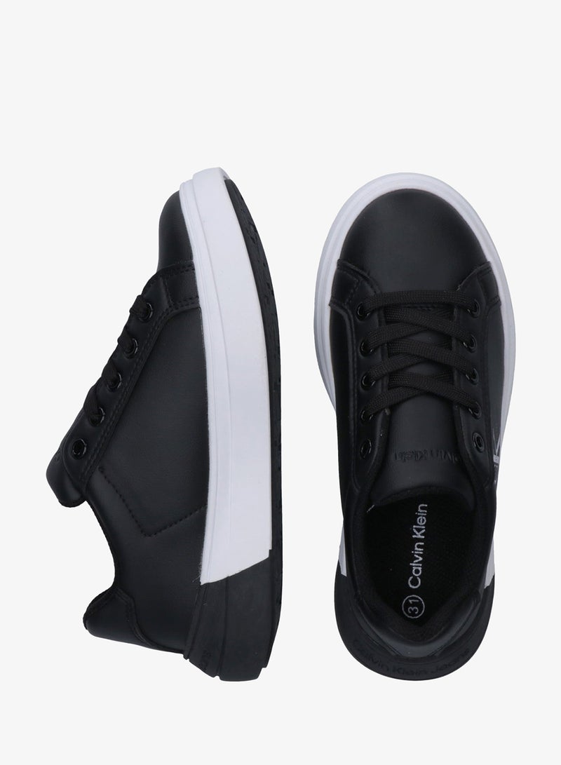 كالفن كلاين جينز حذاء رياضي دانتيل قصير برباط - Image 5