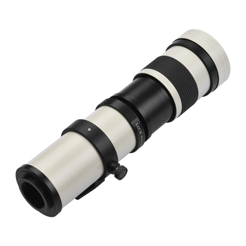 Camera MF Super Telephoto Zoom Lens F/8.3-16 420-800mm T2 Mount with M-mount Adapter Ring 1/4 Thread Replacement for Canon M M2 M3 M5 M6 Mark II M10 M50 M100 M200 Cameras - Image 3