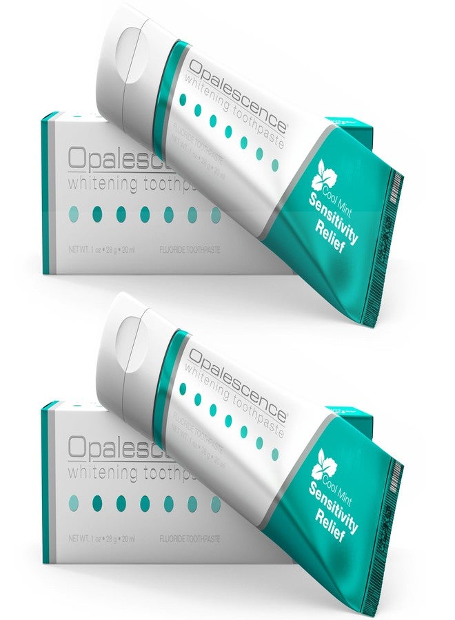 Opalescence Whitening Toothpaste Sensitive Travel Size 1 Ounce (2Pack) Fluoride Teeth Whitening Toothpaste for Sensitive Teeth, Mint Flavor 3472-2 - Image 1