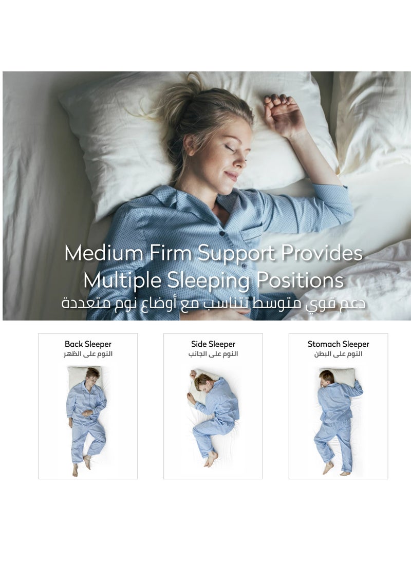 Donetella - Hotel Style Bed Pillows: 2.2 Kg Soft Breathable Cotton Cover Top With Luxury Down Alternative Filling Pillow - Image 1
