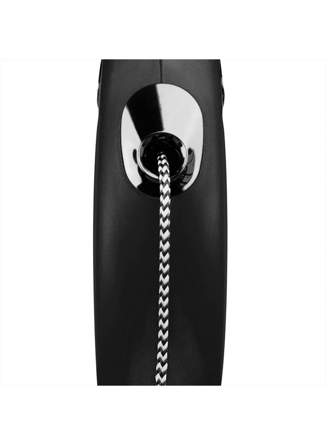 Flexi New Classic Cord Retractable Dog Lead, Black, Multi, Medium - Image 3