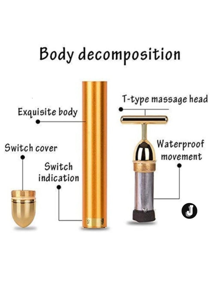 JAJEEK "New 24K Gold All-in-One Facial & Body Massager – Ultimate Anti-Aging Skincare Tool" - Image 4