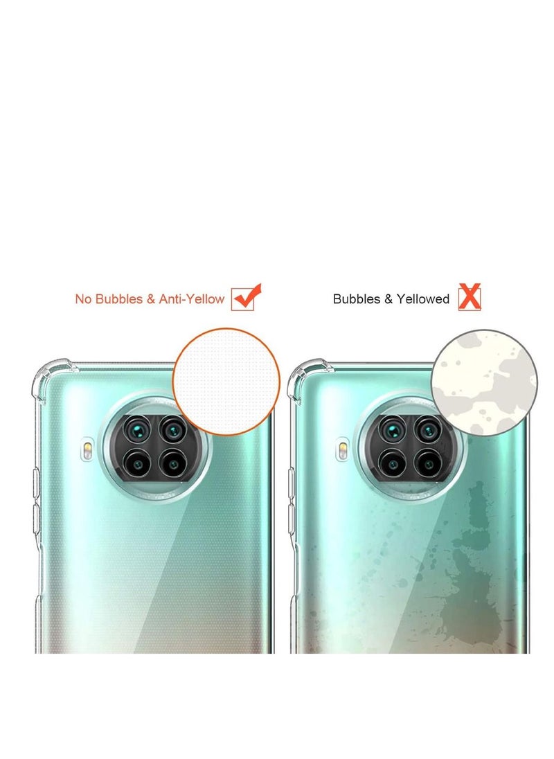 CATANES Xiaomi Mi 10T Lite 5G Case Cover Clear Protective TPU Four Corners Cover Transparent Soft Case  - Image 4