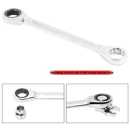 BILITOOLS 15-Piece Universal Serpentine Belt Tool Set, Ratcheting Serpentine Belt Tensioner Tool Kit - Image 3