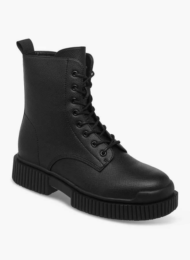 Missy Women Textured High Shaft Boots