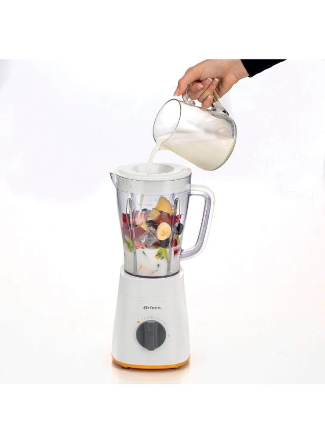 أريتي خلاط كهربائي مع 4 شفرات ستانلس ستيل 1.5 L 500 W 0576/01-KIX white - Image 3
