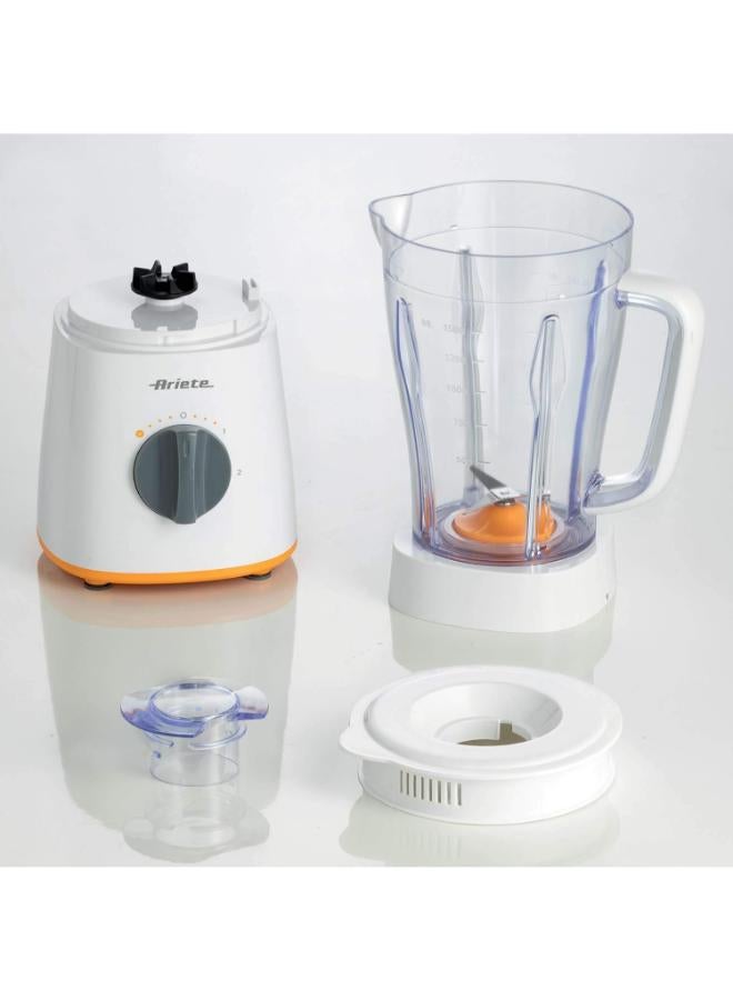أريتي خلاط كهربائي مع 4 شفرات ستانلس ستيل 1.5 L 500 W 0576/01-KIX white - Image 4