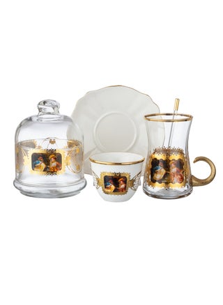 25 Pieces Coffee And Tea Set - pzsku/Z2528308C18D14BD752C5Z/45/_/1703500125/ca67244d-e0db-41be-a2c8-bbf061bf6870