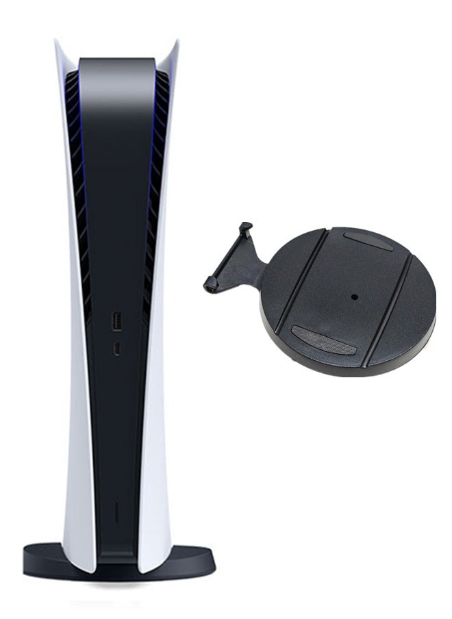PlayStation - Stand for PS5 Digtal Edition , original Assembly console with Screw for PS5 CFI-1000 model group Console, just for PS5 Digtal Edition , Keep Your Console Secure in the Upright  And Horizontal Position - Image 1