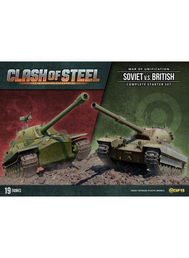 Gale Force Nine Battlefront Miniatures Clash of Steel: War of Unification: Soviet vs British - Image 1