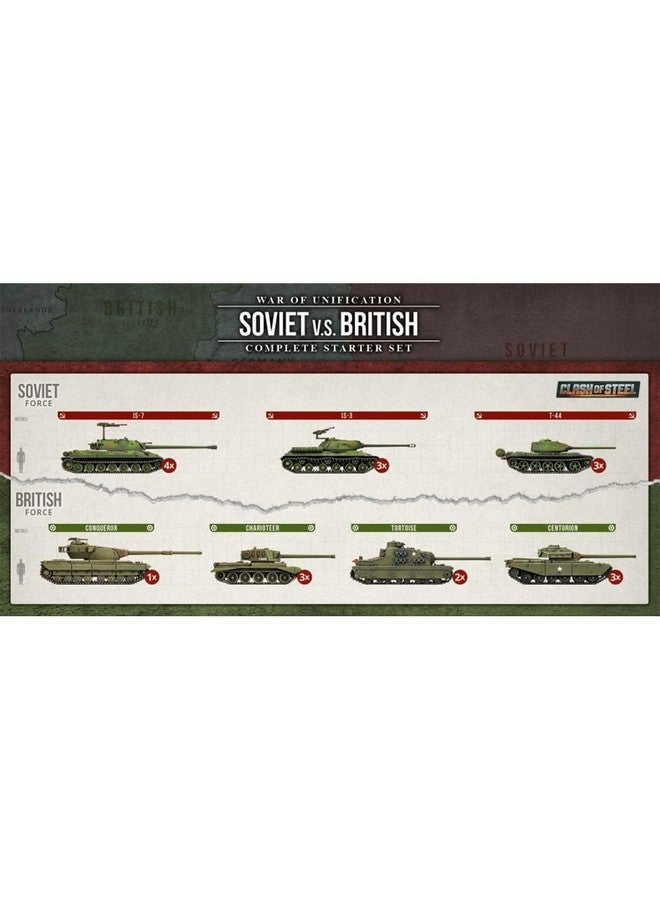 Gale Force Nine Battlefront Miniatures Clash of Steel: War of Unification: Soviet vs British - Image 3