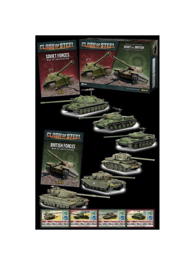 Gale Force Nine Battlefront Miniatures Clash of Steel: War of Unification: Soviet vs British - Image 2