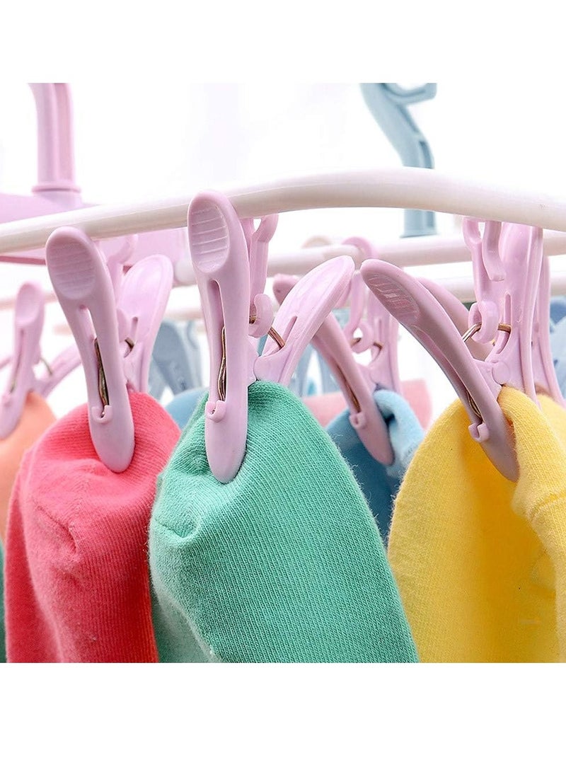 أوزيغالور حزمة من 2 مقابض مطوية محمولة للسفر مع جدار العلق والجفاف الصاعد مع 12 مقابض - Image 4