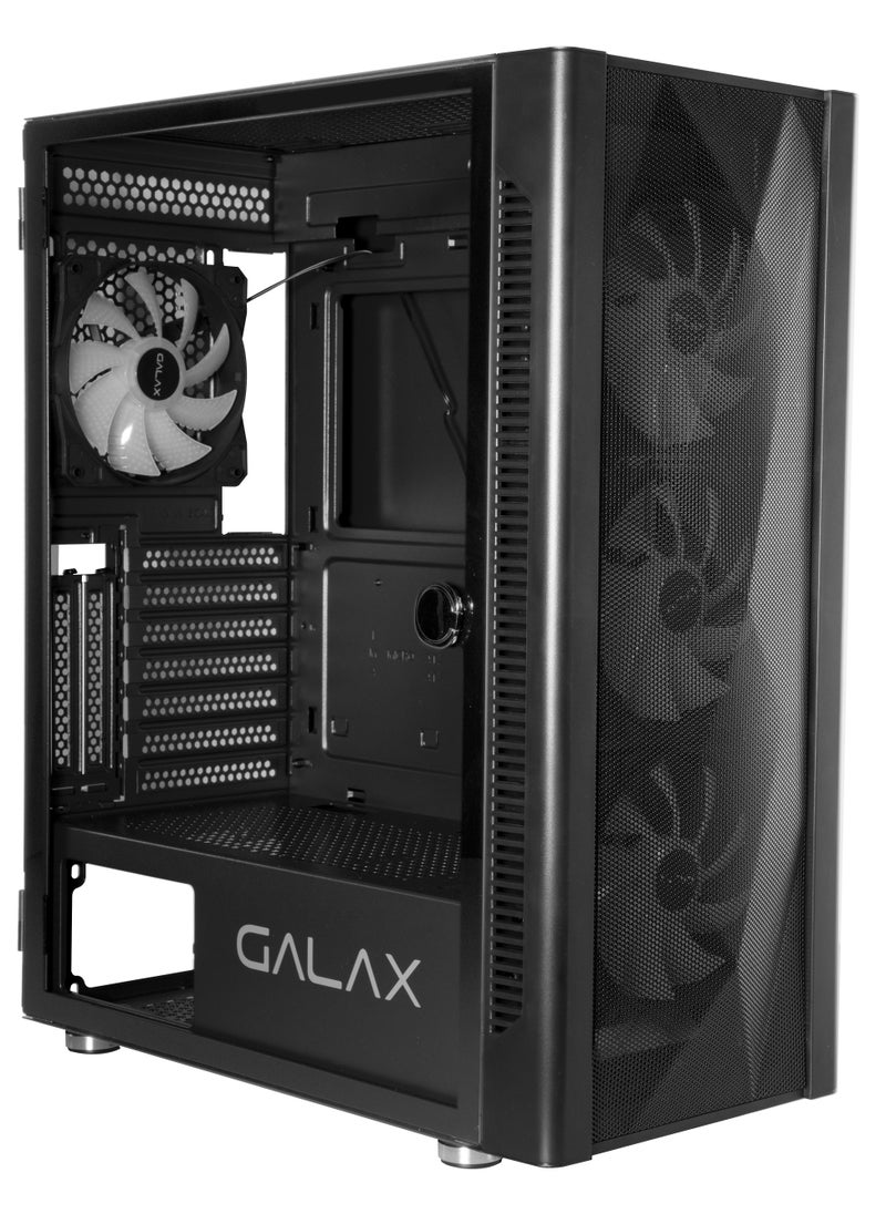 Truenort - Sage Cobra Gaming PC, AMD Ryzen 5-5500, RTX 3060, 16GB RAM, 1TB SSD, Window 11 Pro, TrueNort Black Case - Image 1