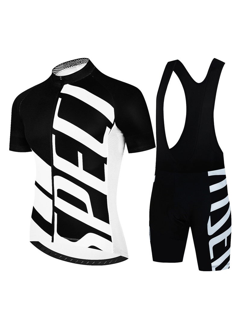 KUYING Summer Short Sleeved Cycling Suit Set  - Image 1