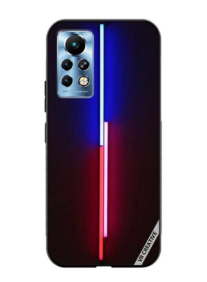 VR CREATIVE Protective Case Cover For Infinix Note 11 Pro Lights Design Multicolour - Image 1