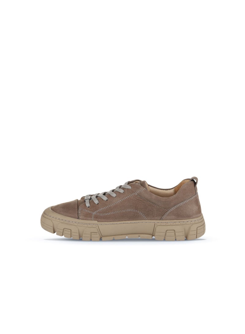 BUENO Men's Suede Sneakers – Rugged Lace-Up Design with Chunky Textured Sole for Casual and Streetwear Looks - Image 3