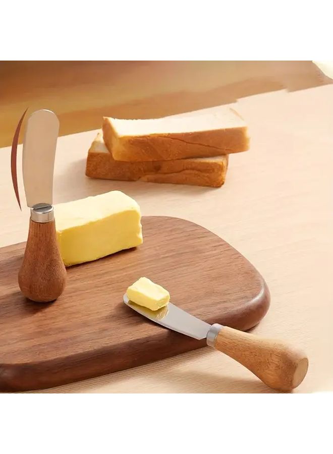 Multi Function Cheese Knife 2pcs Kitchen Spread Knife Set - Image 4