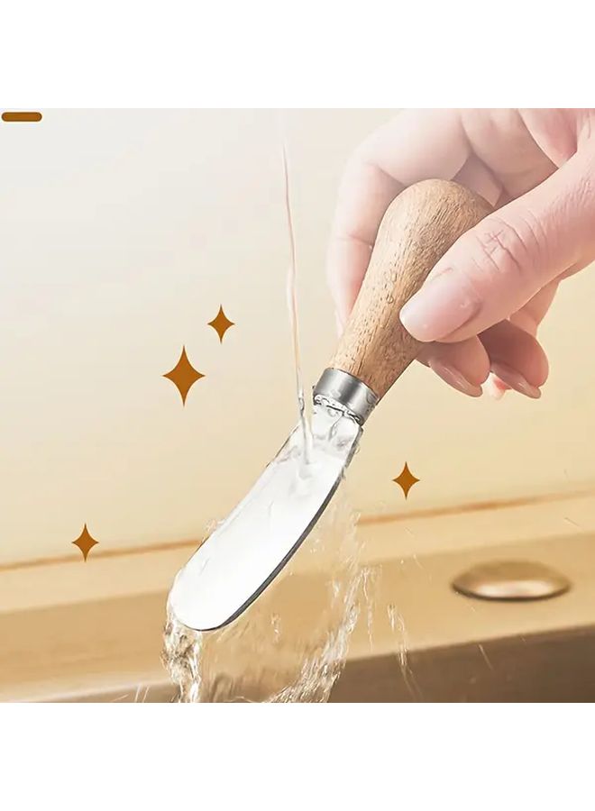 Multi Function Cheese Knife 2pcs Kitchen Spread Knife Set - Image 5