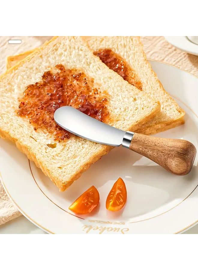 Multi Function Cheese Knife 2pcs Kitchen Spread Knife Set - Image 2