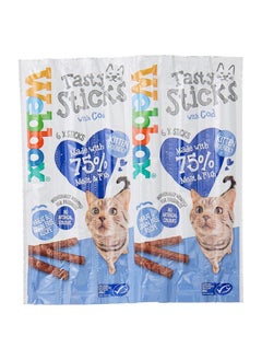 Webbox Cats Delight Tasty Sticks With Cod 6 Sticks 30 G  - Image 1