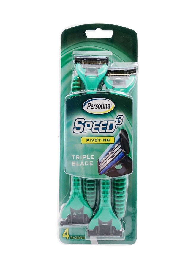 Personna Razor Blades Triple Blade, 4 Count - Image 1