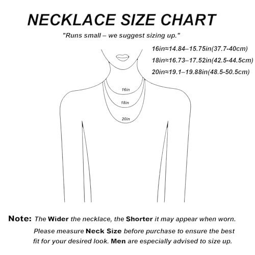 NOKMIT Chunky Cuban Link Curb Chain Necklace for Women Men Dainty 18K Gold Silver Tone Choker Thick Trendy Statement Diamond Cut Punk Hip Hop Cuban Chain Jewelry Gifts Unisex (Gold, 16mm, 18in) - Image 3