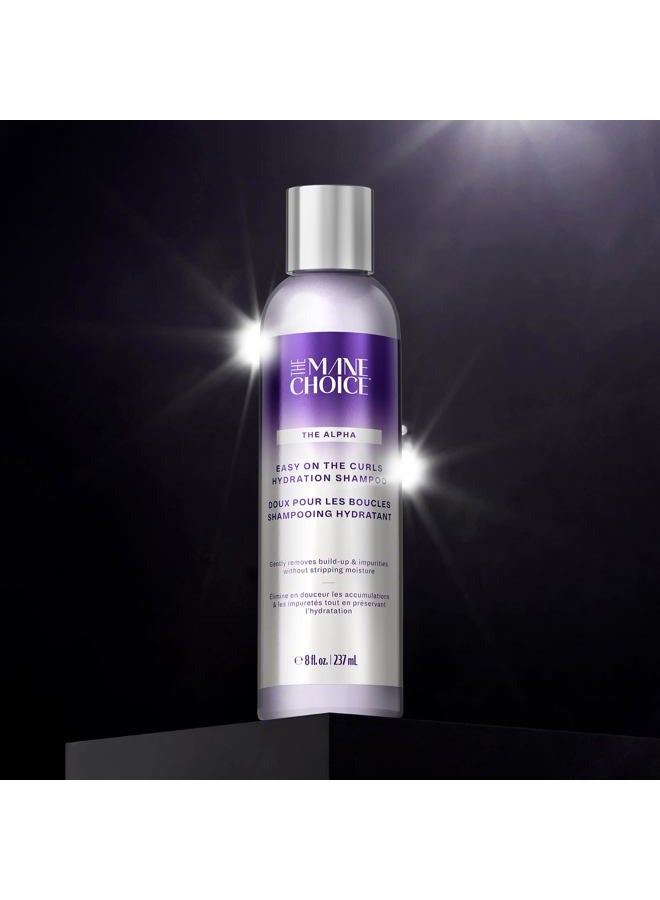 THE MANE CHOICE The Alpha Easy On The Curls Detangling Hydration Shampoo, Gentle, Non-Stripping Clarifying Shampoo, Helps Remove Knots & Tangles, Supports Natural Hair Growth & Retention, 8 oz - Image 2