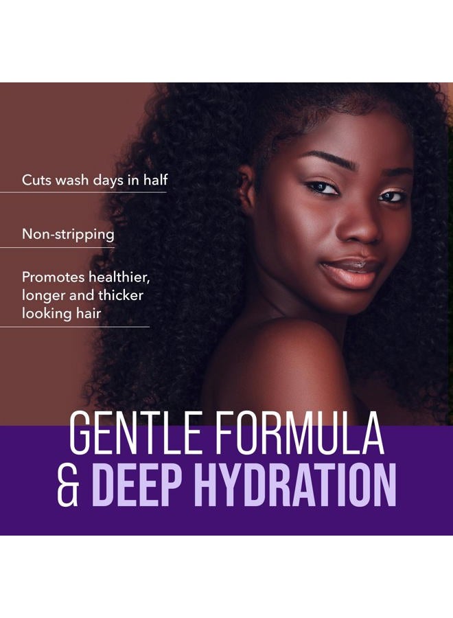 THE MANE CHOICE The Alpha Easy On The Curls Detangling Hydration Shampoo, Gentle, Non-Stripping Clarifying Shampoo, Helps Remove Knots & Tangles, Supports Natural Hair Growth & Retention, 8 oz - Image 3