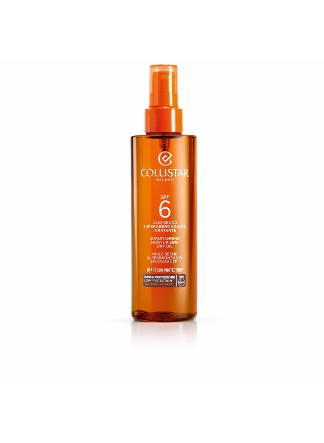 Collistar Supertanning Dry Oil Moisturizer SPF6 200ml - Image 1