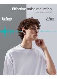 BLACK SHARK T11 Wireless Bluetooth Earbuds, Gaming Earphone, Low Latency Mode, Slide Cover with "SHING" Sound, RGB Lightning, 30 Hours Playtime and ENC Call Noise Reduction T11- Grey  - Image 4