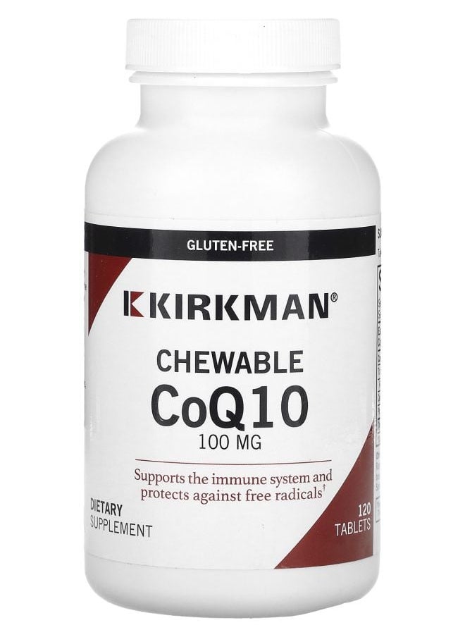 Kirkman Labs - Chewable CoQ10 100 mg 120 Tablets - Image 1