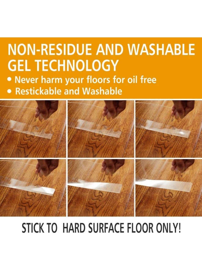 Generic - 4.1Cm High -   Clear Toy Blockers For Furniture - Stop Things From Going Under Couch Sofa Bed And Other Furniture - Suit For Hard Surface Floors Only 4.1Cm High - Image 1