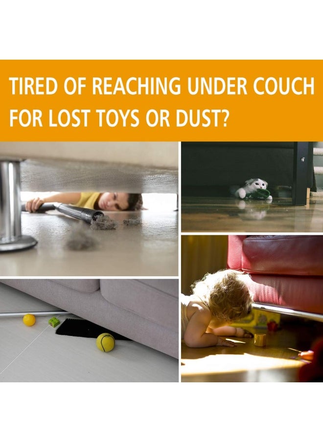 Generic - 4.1Cm High -   Clear Toy Blockers For Furniture - Stop Things From Going Under Couch Sofa Bed And Other Furniture - Suit For Hard Surface Floors Only 4.1Cm High - Image 1
