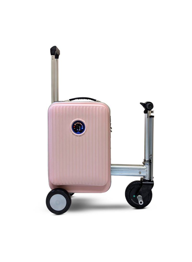 MYTOYS Luggage 20-Inch Rideable Suitcase, Electric Scooter Luggage Carry On Luggage with Removable Battery, TSA Lock,Load 110Kg Smart Riding Suitcase - Image 4