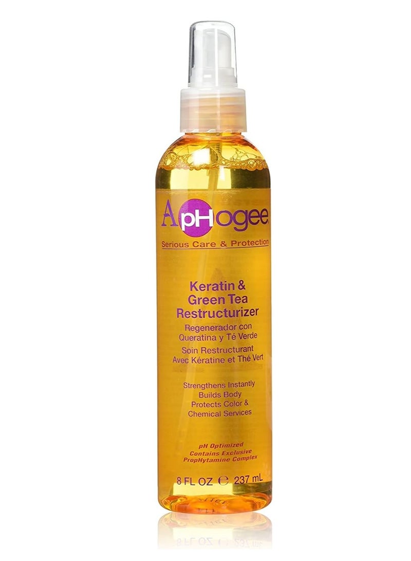 Aphogee Keratin and Green Tea Restructurizer, 8 Fl Oz - Image 1