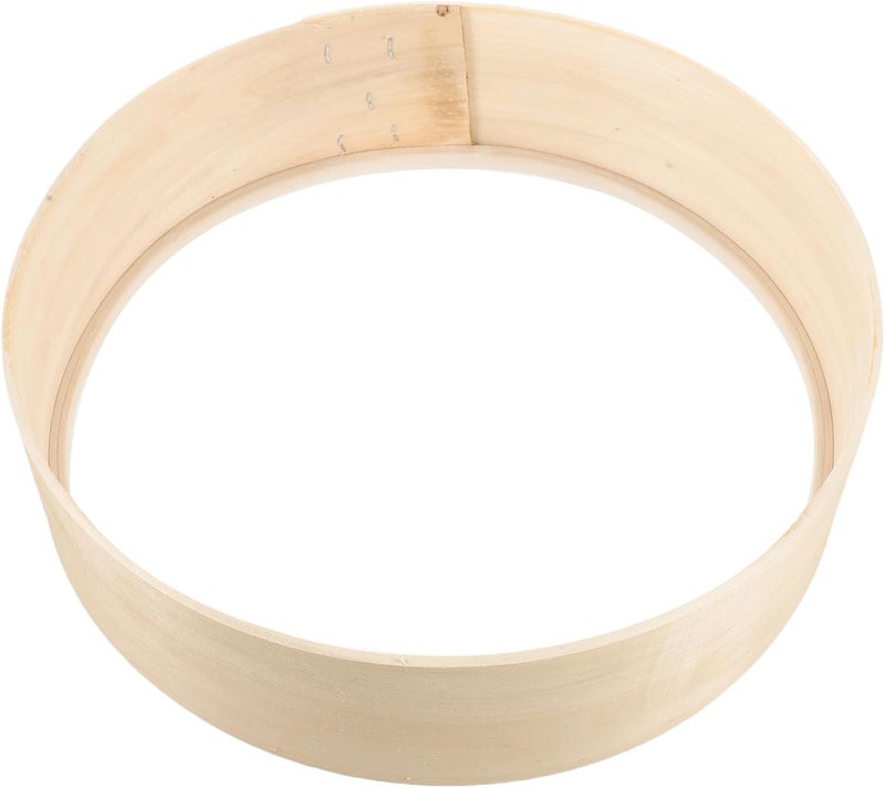 FAVOMOTO Wooden Flour Sieve Fine Mesh Baking Strainer Household Flour Sieving Tool for Kitchen Baking round Frame and Ultra-fine Filter and Cooking - Image 1