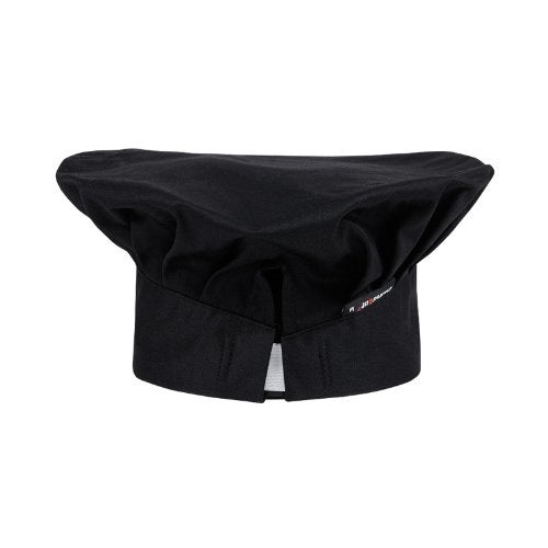 Hyzrz Chef Hat Set of 6 PCS Pack Adult Adjustable Elastic Baker Kitchen Cooking Chef Cap (Black) - Image 3