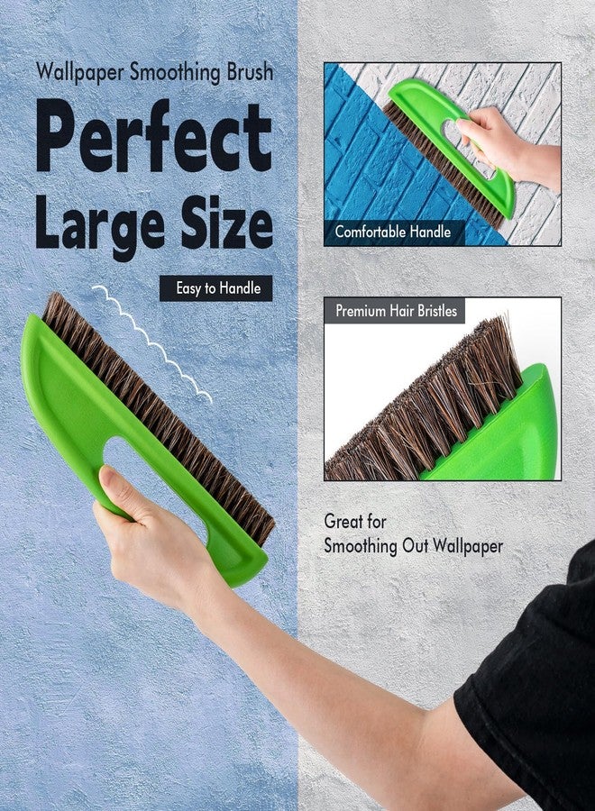 FOSHIO Wallpaper Smoothing Tools Kit, Wallpaper Tools with Squeegee Smoother, Seam Roller, Paste Brush, Wallpaper Smoothing Brush for Peel & Stick Wallpaper, Contact Paper, Window Film Application Kit - Image 2