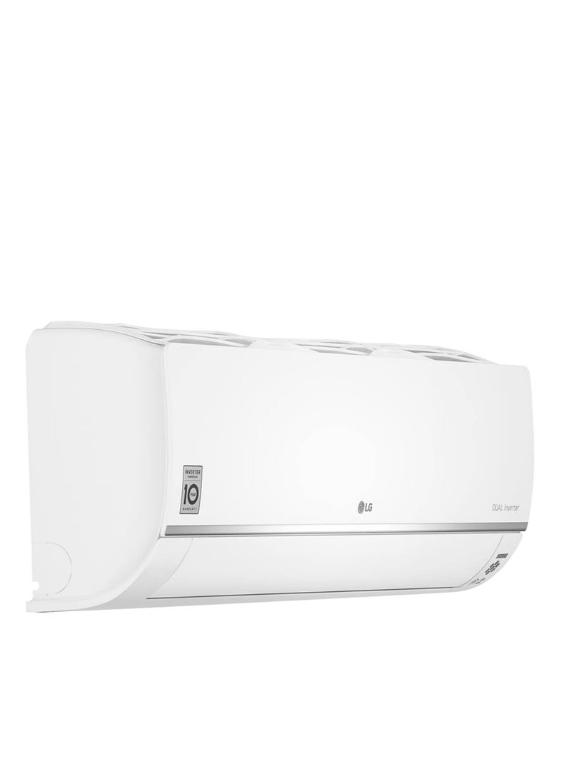 LG Dual Cool Split Inverter Air Conditioner, 2.25 HP, Cooling Only LG-S4NQ18KL2MD White - Image 2