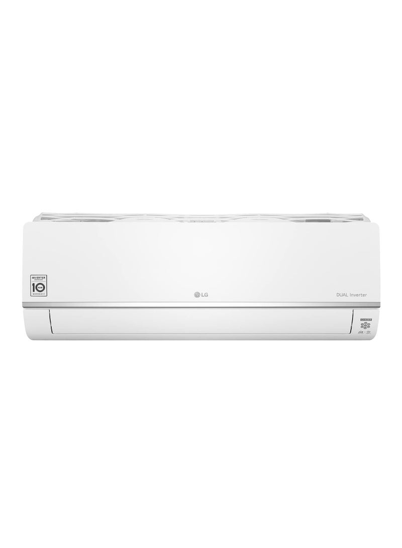 LG Dual Cool Split Inverter Air Conditioner, 2.25 HP, Cooling Only LG-S4NQ18KL2MD White - Image 1