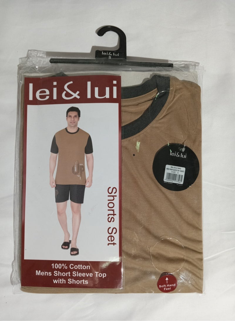 Lei & Lui Men's Pajama Short Set - Image 2