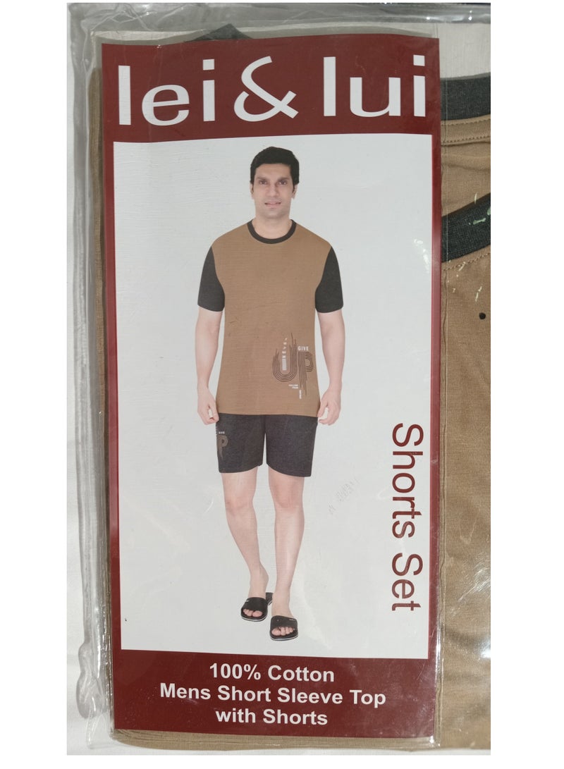 Lei & Lui Men's Pajama Short Set - Image 1