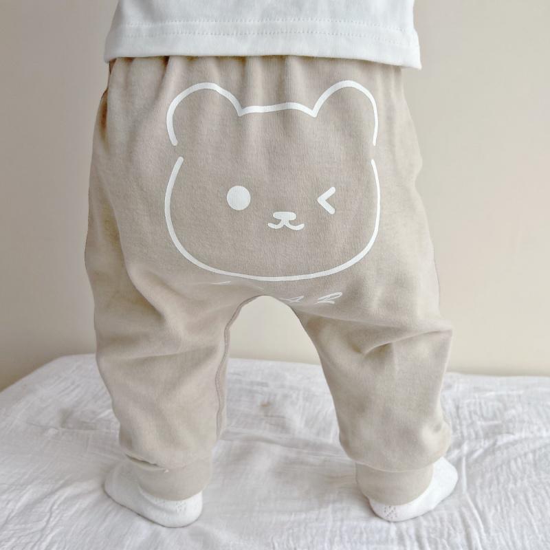 Baby Big Fart Pants Baby Men And Women Cotton Cartoon Pants Looser Pants Harlan Pants High Waist Pants Pp - Image 2