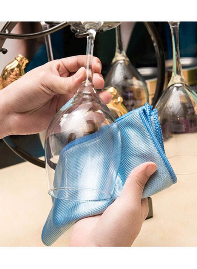 نيبمينينت منشفة تنظيف الأطباق من الميكروفيبر لون أزرق 30x30سم - Image 2