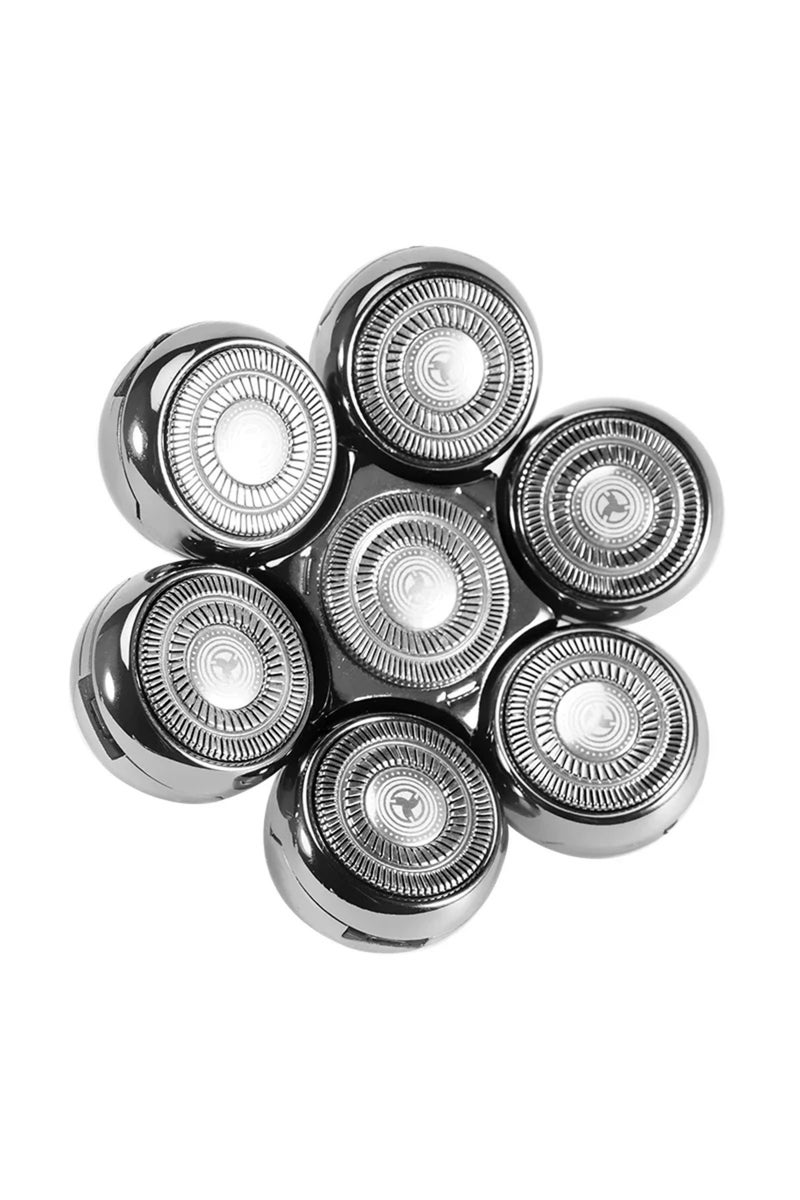 erorex 1PCS 7 Blade Razor Replacement Shaving Heads Floating Washable Electric Shavers Trimmers Kit 7D Cutt